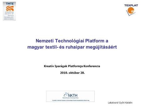 Nemzeti Technológiai Platform a