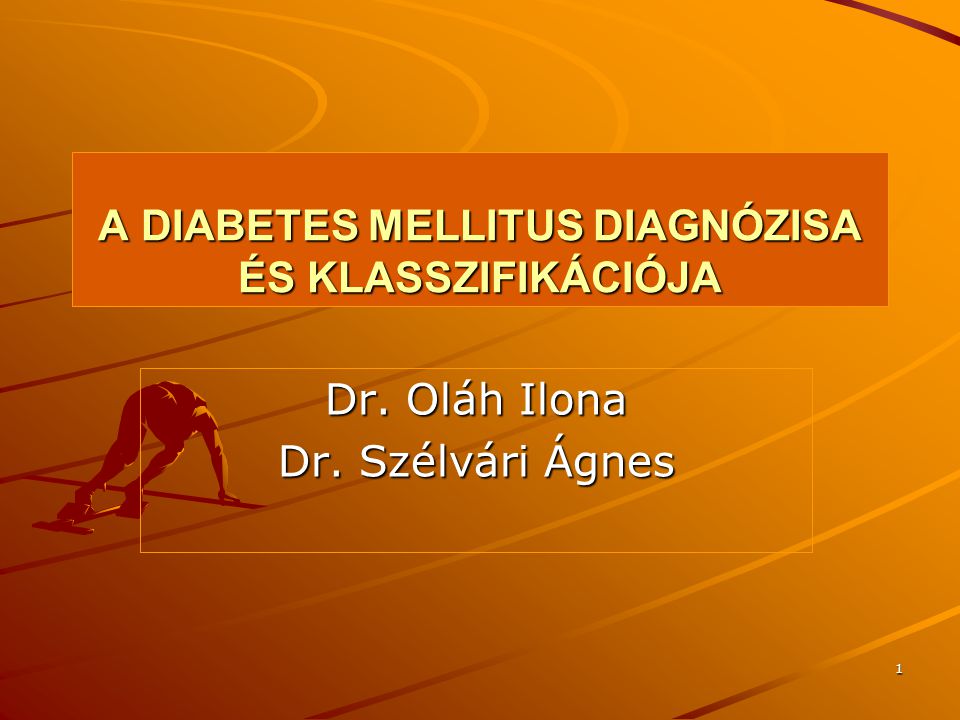 előadások a téma diabetes mellitus)