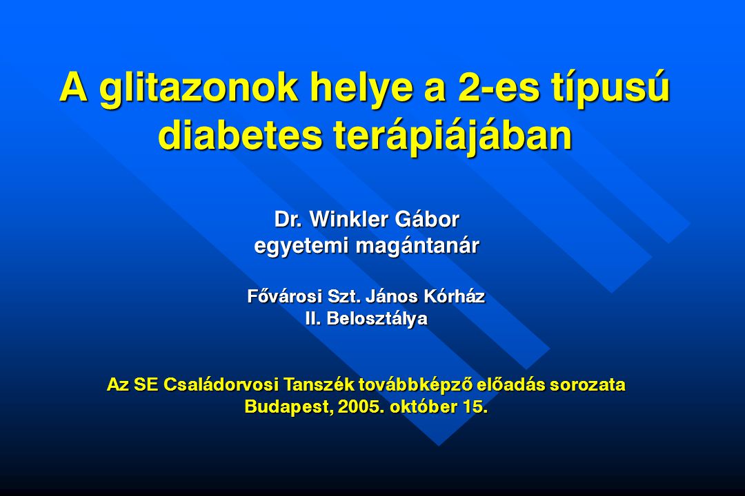 új fejlesztés a 2-es típusú diabetes mellitus