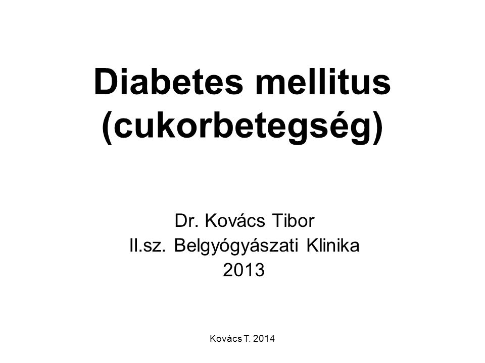 cukorbetegség előadás)