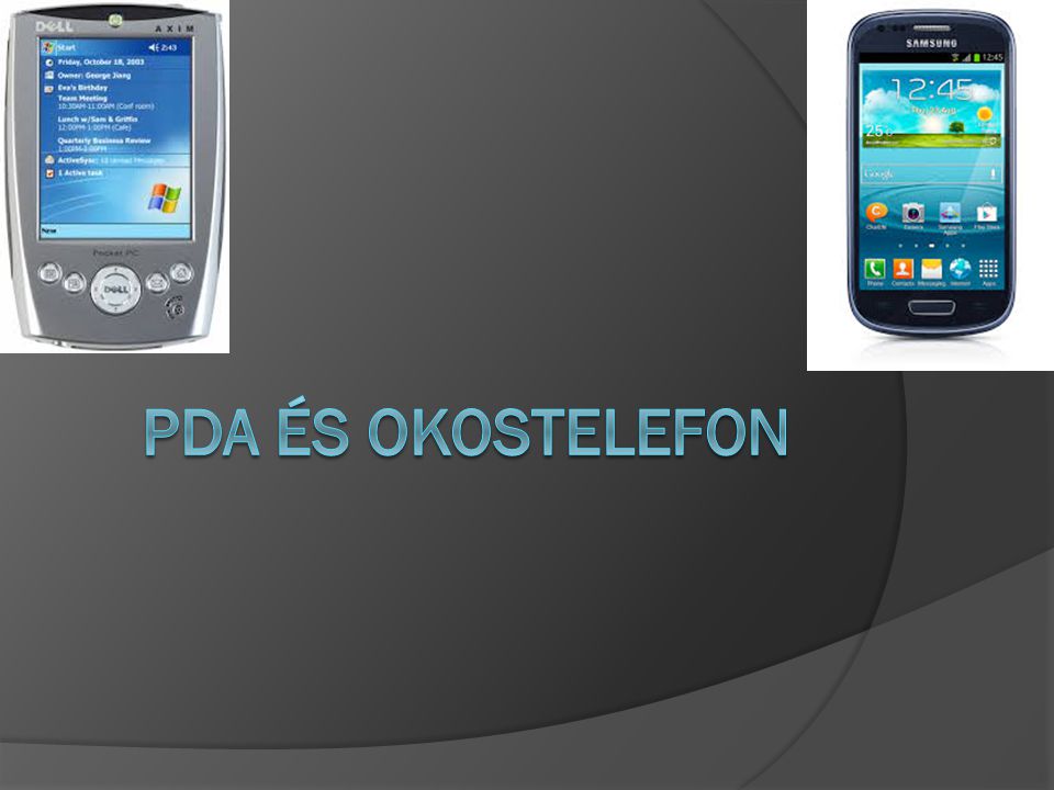 Pda okostelefon