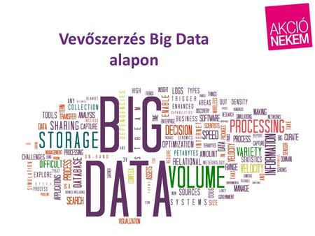 Vevőszerzés Big Data alapon. Mi az a Big Data? A „Big Data” a cégek, az intelligens hálózatok, a magánszektor és az egyéni felhasználók által világszerte.