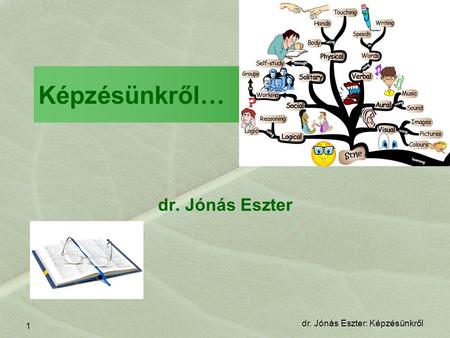Képzésünkről… dr. Jónás Eszter.