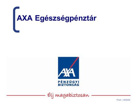 AXA Egészségpénztár.