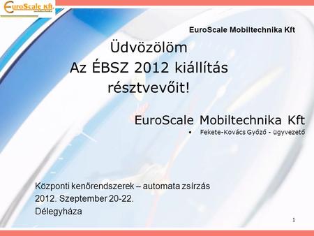 EuroScale Mobiltechnika Kft