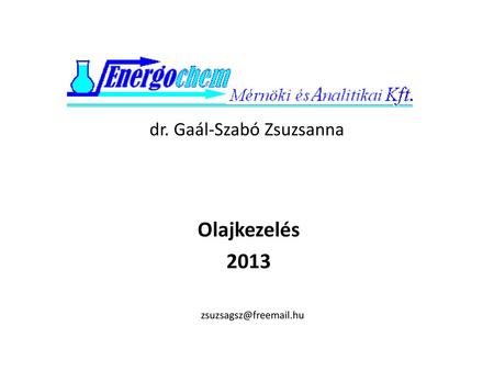 dr. Gaál-Szabó Zsuzsanna