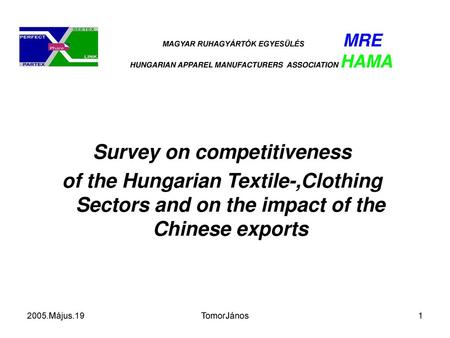 Survey on competitiveness