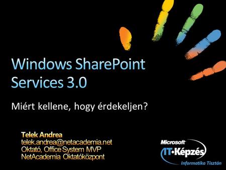 Windows SharePoint Services 3.0