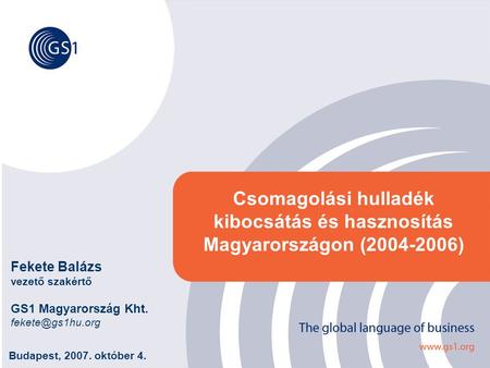 Csomagolási hulladék kibocsátás és hasznosítás Magyarországon ( )