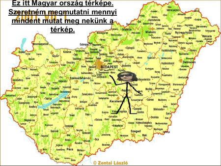 Ez itt Magyar ország térképe