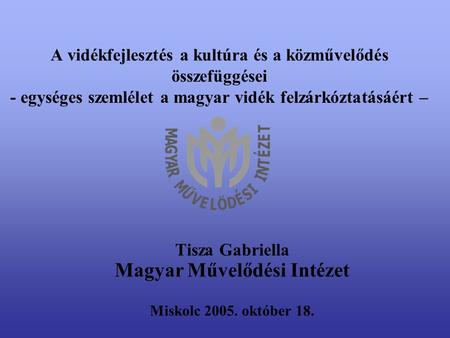 Magyar Művelődési Intézet