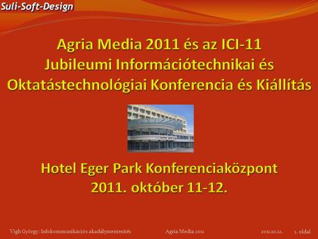 Hotel Eger Park Konferenciaközpont október