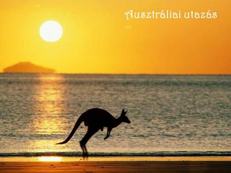 Ausztráliai utazás.