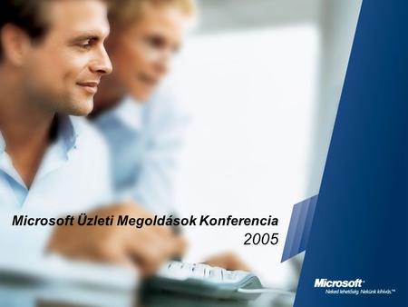Microsoft Üzleti Megoldások Konferencia 2005. Csoportmunka szolgáltatások megvalósítása a T-Mobile-ban Keresztúri Éva T-Mobile Magyarország.