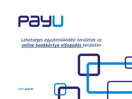 Lehetséges együttműködési területek az online bankkártya elfogadás területén.