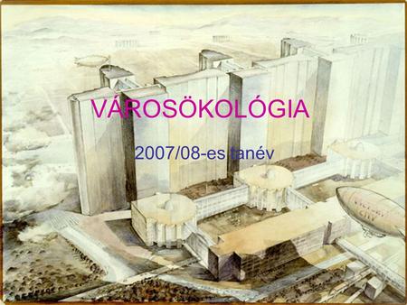 VÁROSÖKOLÓGIA 2007/08-es tanév. Jarna - Svédország.