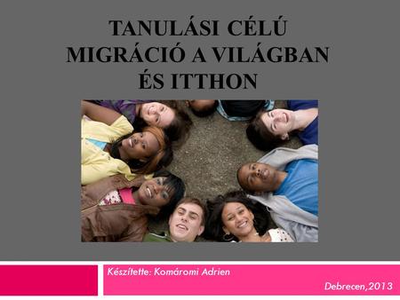 Tanulási célú migráció a világban és itthon