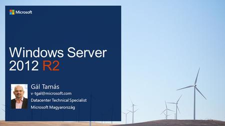 Windows Server 2012 R2 Gál Tamás