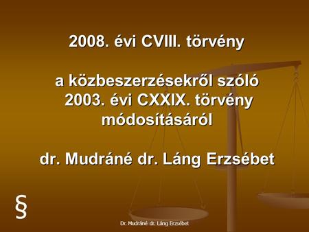 Dr. Mudráné dr. Láng Erzsébet