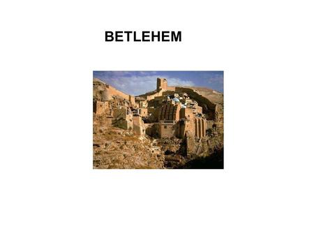 BETLEHEM.