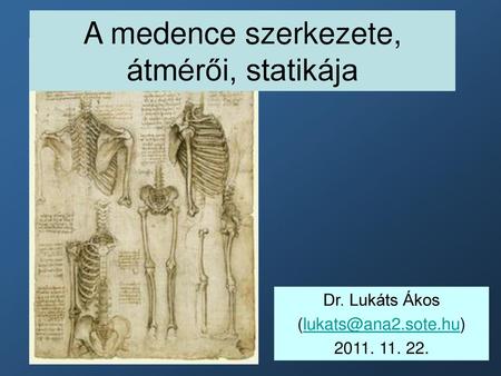 A medence szerkezete, átmérői, statikája