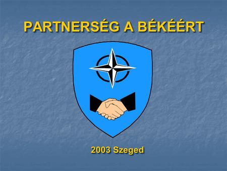 PARTNERSÉG A BÉKÉÉRT 2003 Szeged. ELŐADÁS VÁZLAT Partnerség Partnerség fő célkitűzések fő célkitűzések területei és formái területei és formái INTEROPERABILITÁS.