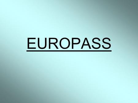 EUROPASS.
