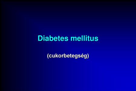 a kezelés 1. típusú diabetes mellitus. hasnyálmirigy-transzplantáció