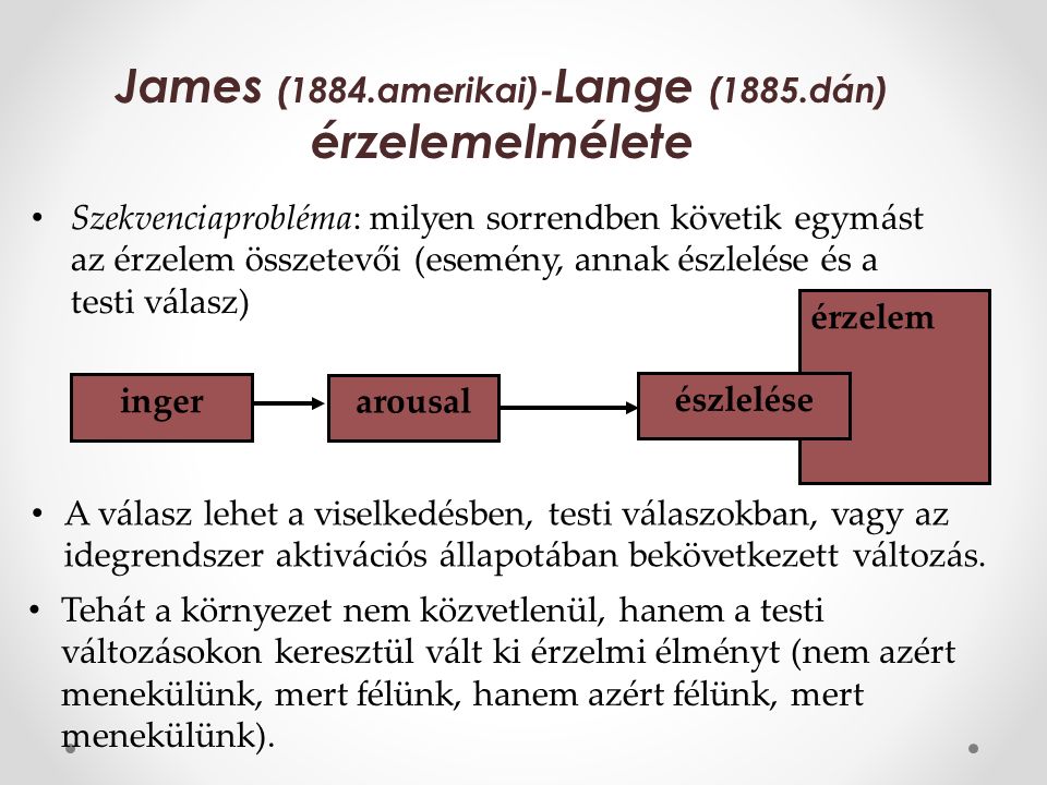James (1884.amerikai)-Lange (1885.dán) érzelemelmélete
