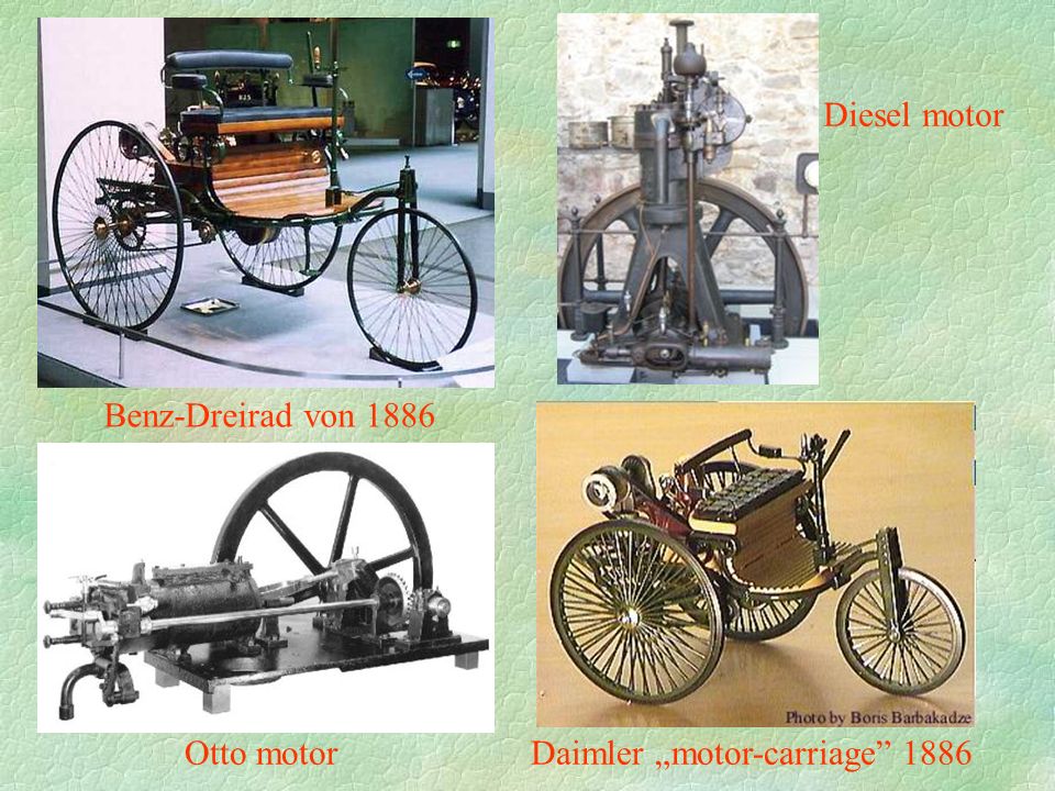Daimler „motor-carriage 1886