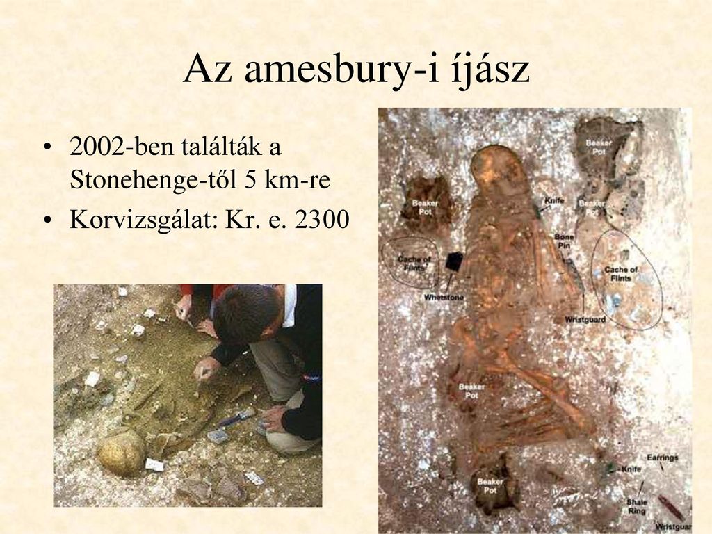Az amesbury-i íjász 2002-ben találták a Stonehenge-től 5 km-re