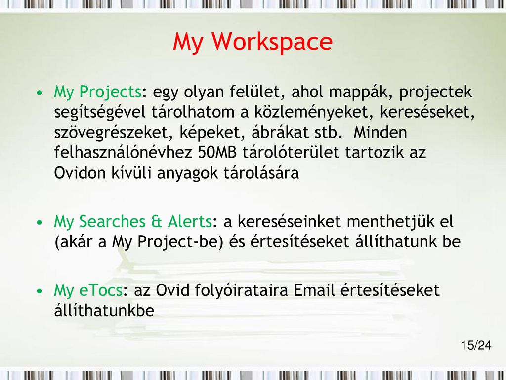 My Workspace