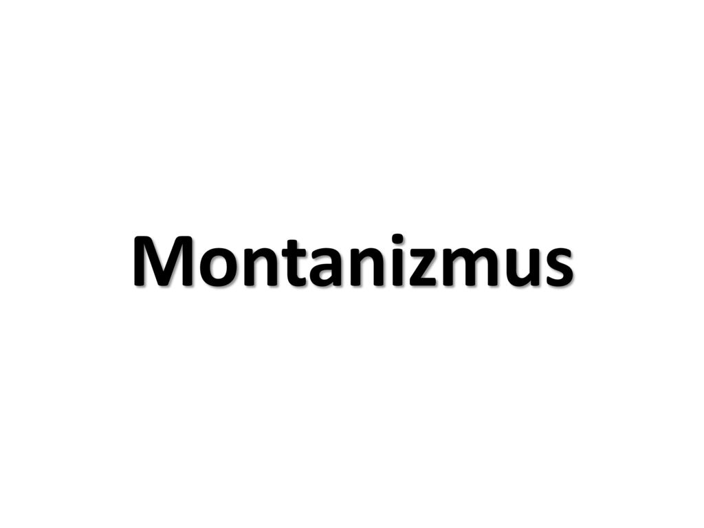 Montanizmus