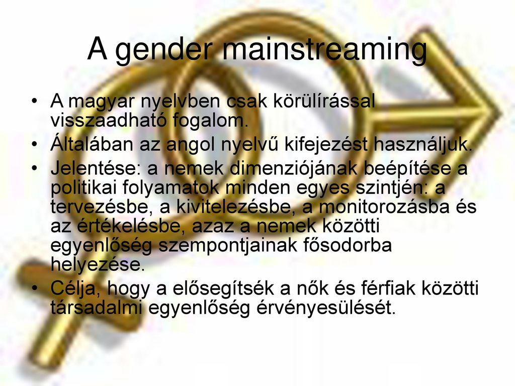 nemek közötti egyenlőség magyarországon)