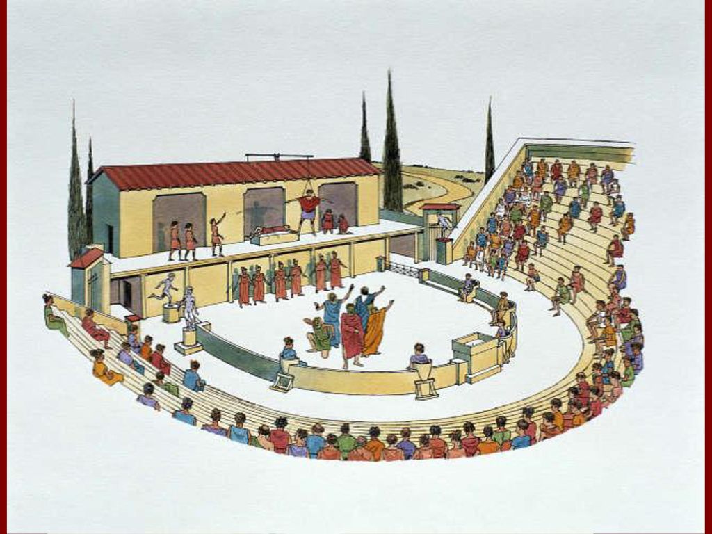 pompei Pompeii színház (rekonstrukció)