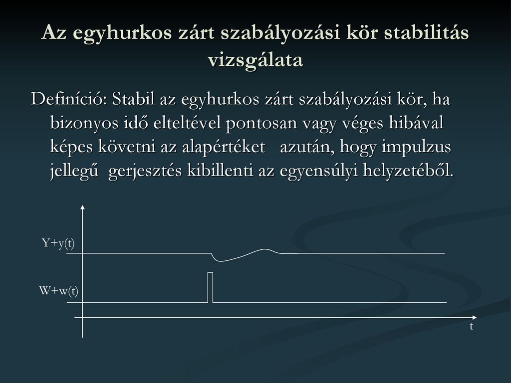 klasszikus szabályozás elmélet ppt letölteni