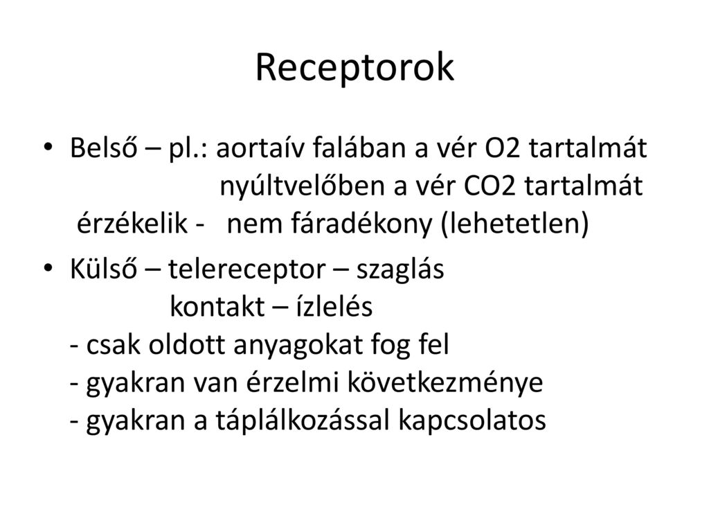 Receptorok