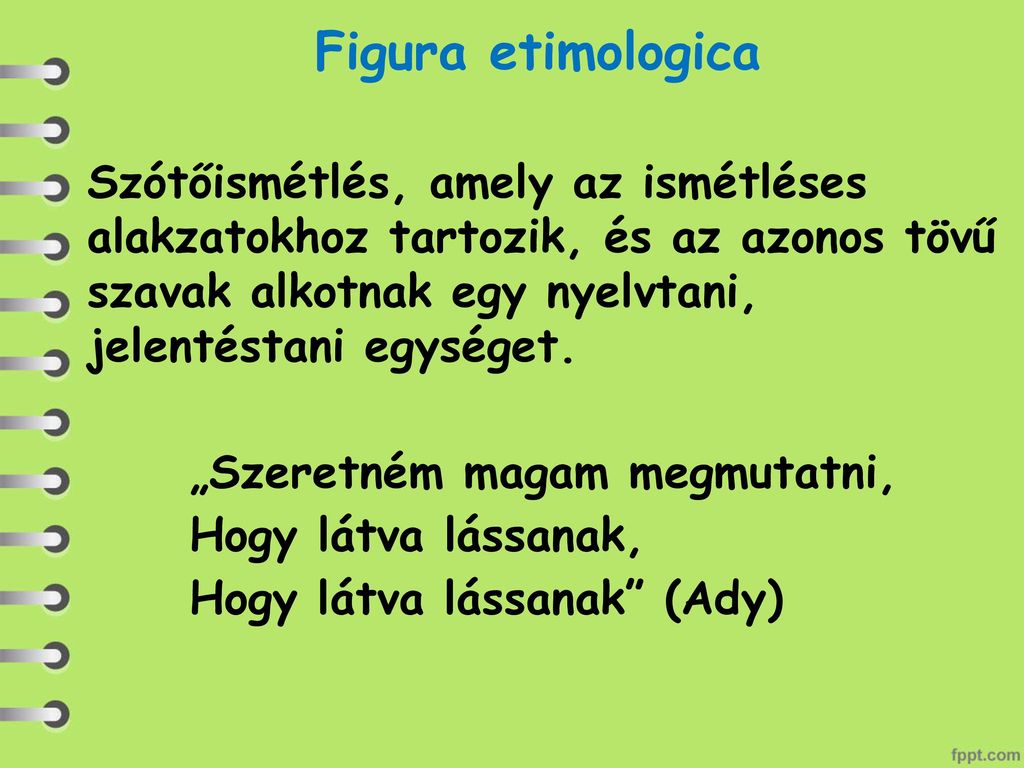 Figura etimologica