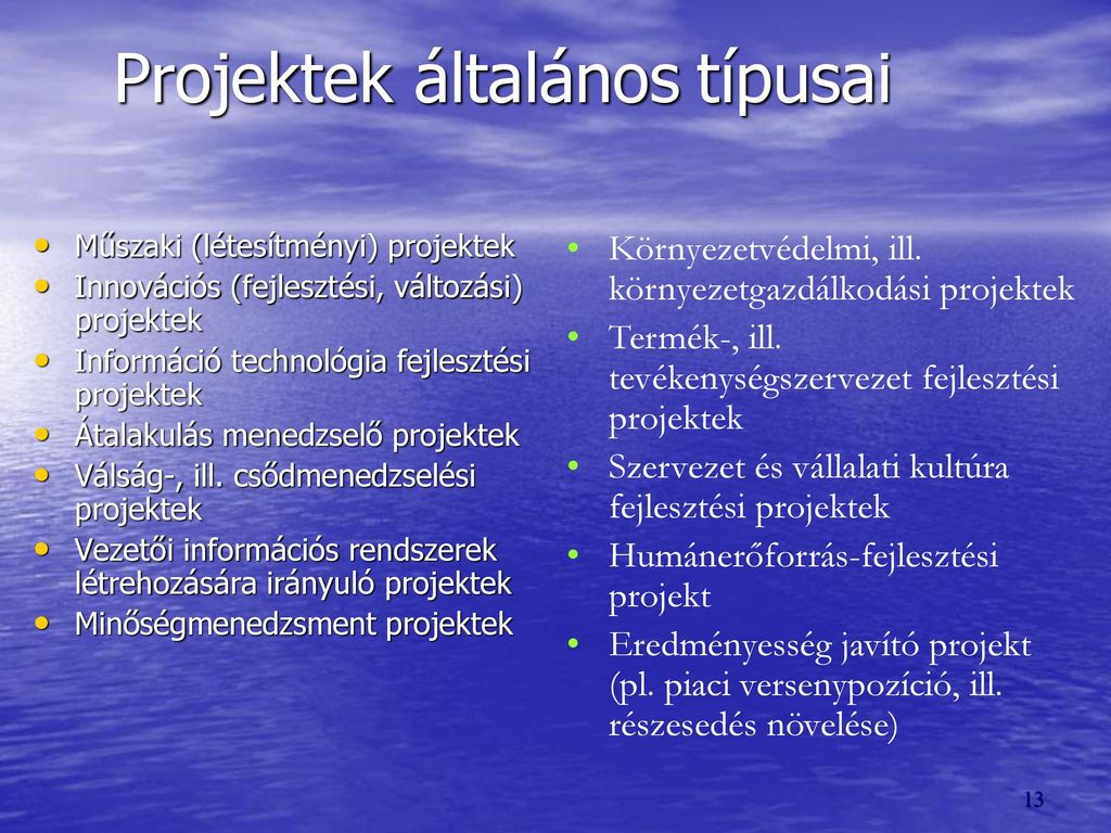 Projektmenedzsment. - Ppt Letölteni