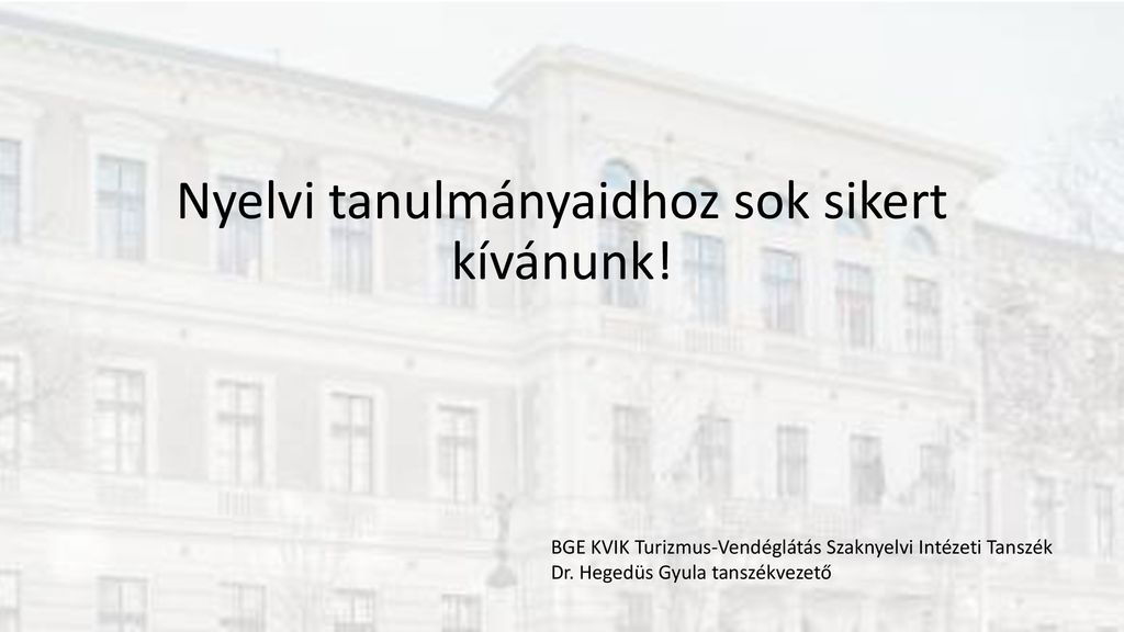 Nyelvvizsga-követelmények - Ppt Letölteni