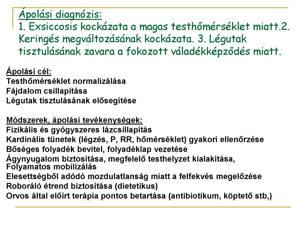 ápolási diagnózis típusai nefropatia diabetes cid