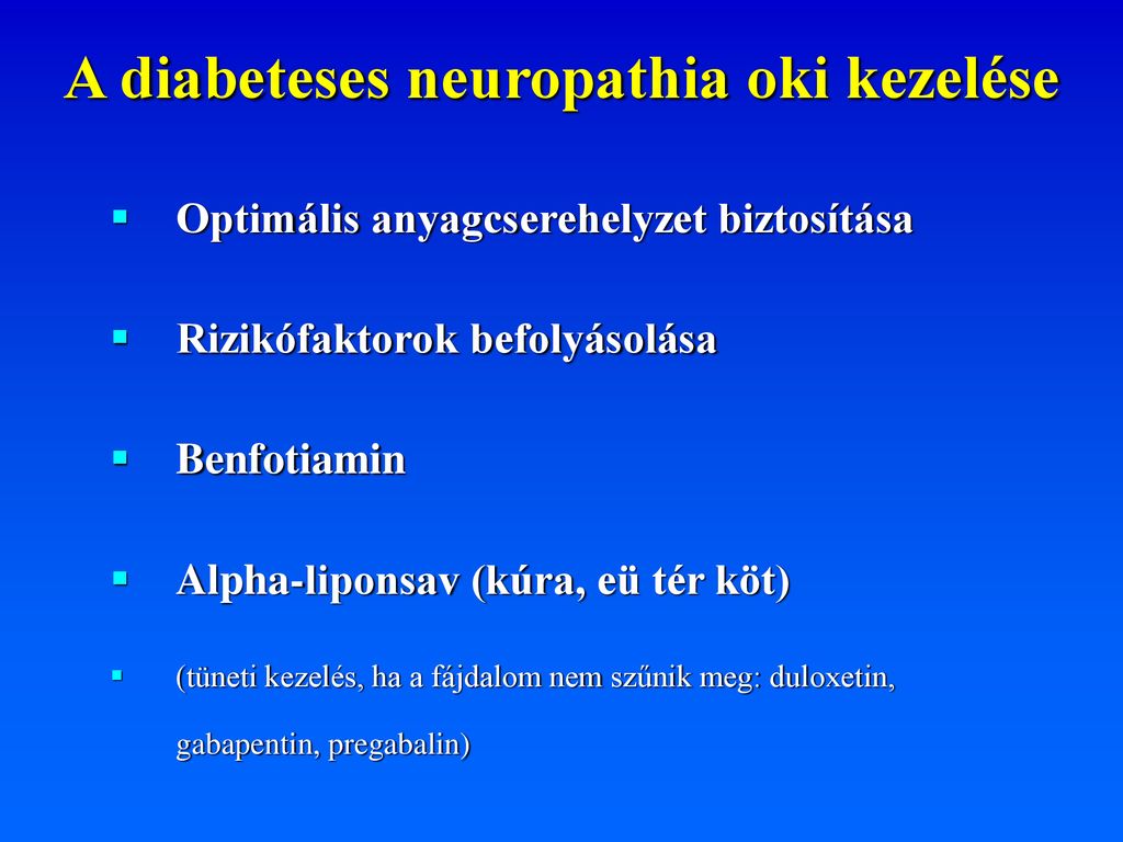 liponsav diabétesz kezelésében)