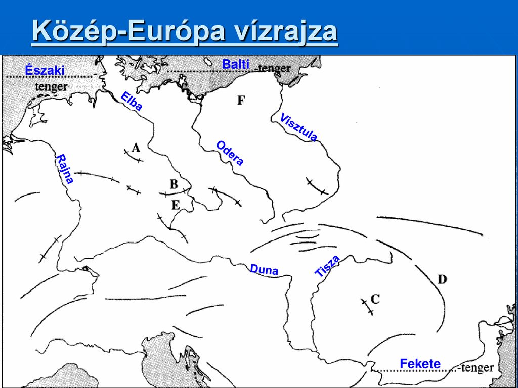 Közép-Európa vízrajza