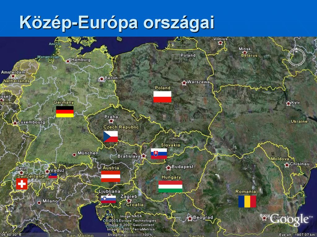 Közép-Európa országai