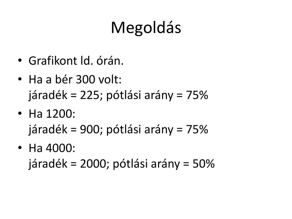 Munkagazdas Gtani Feladatok Ppt Let Lteni