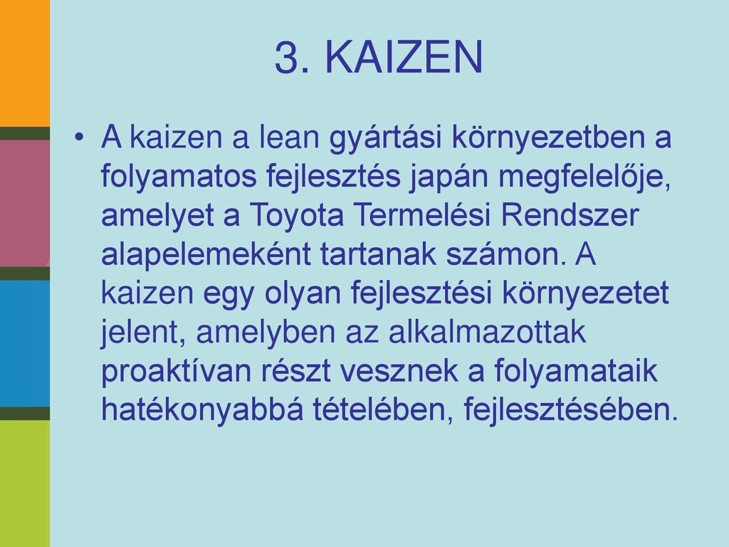 3. KAIZEN