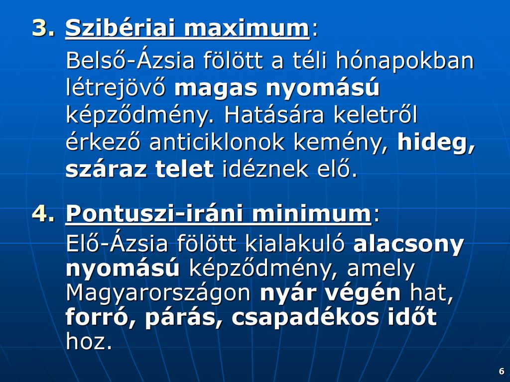 Szibériai maximum: