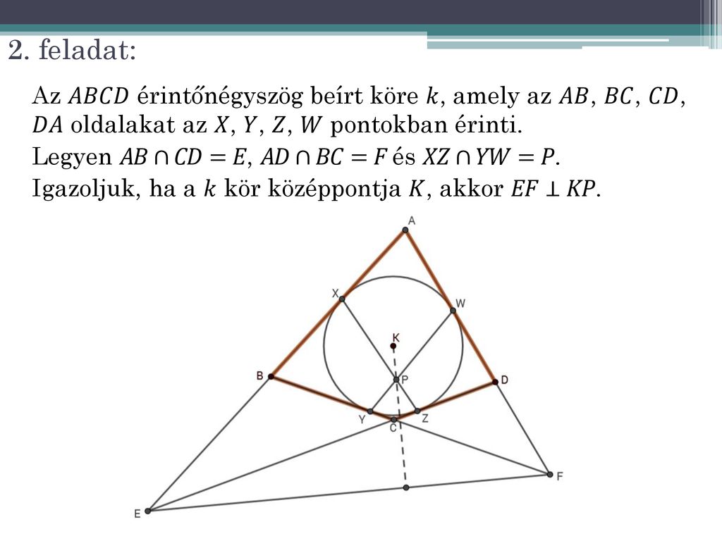 Nem mindig az a bonyolult, ami annak látszik azaz geometria feladatok ...