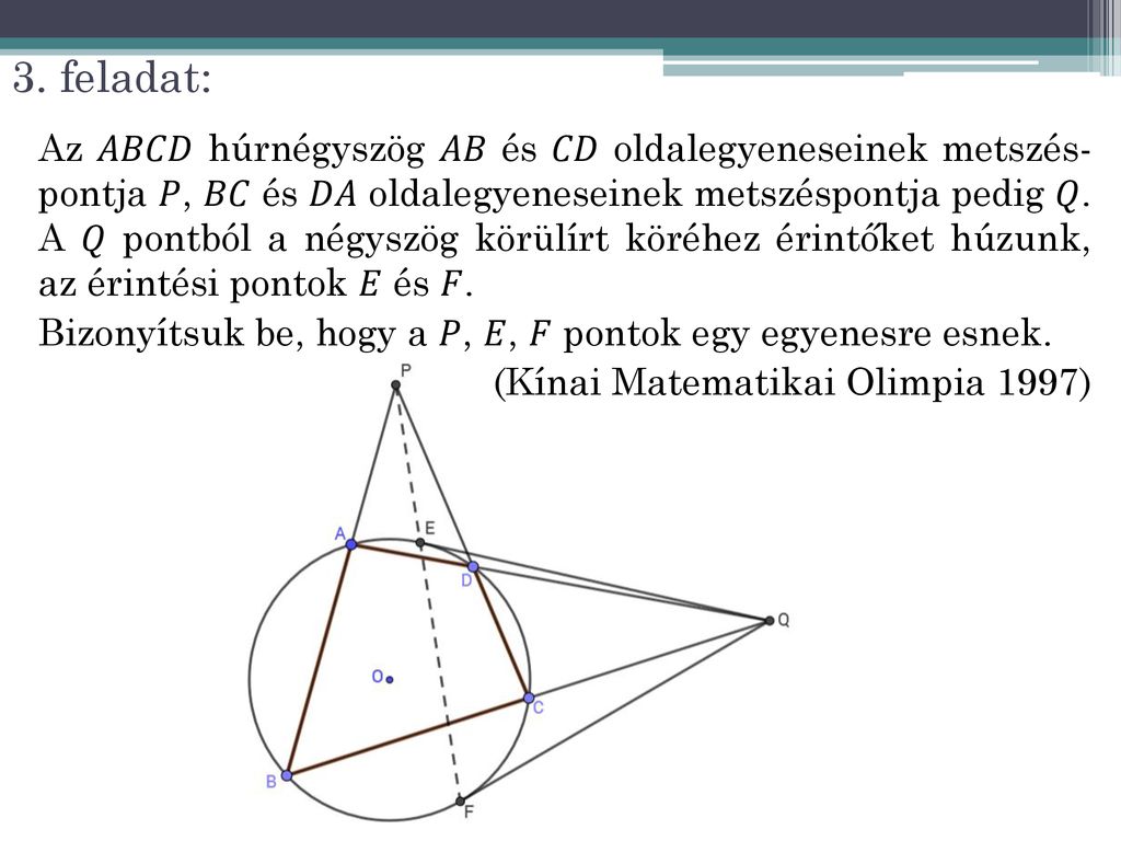 Nem mindig az a bonyolult, ami annak látszik azaz geometria feladatok ...