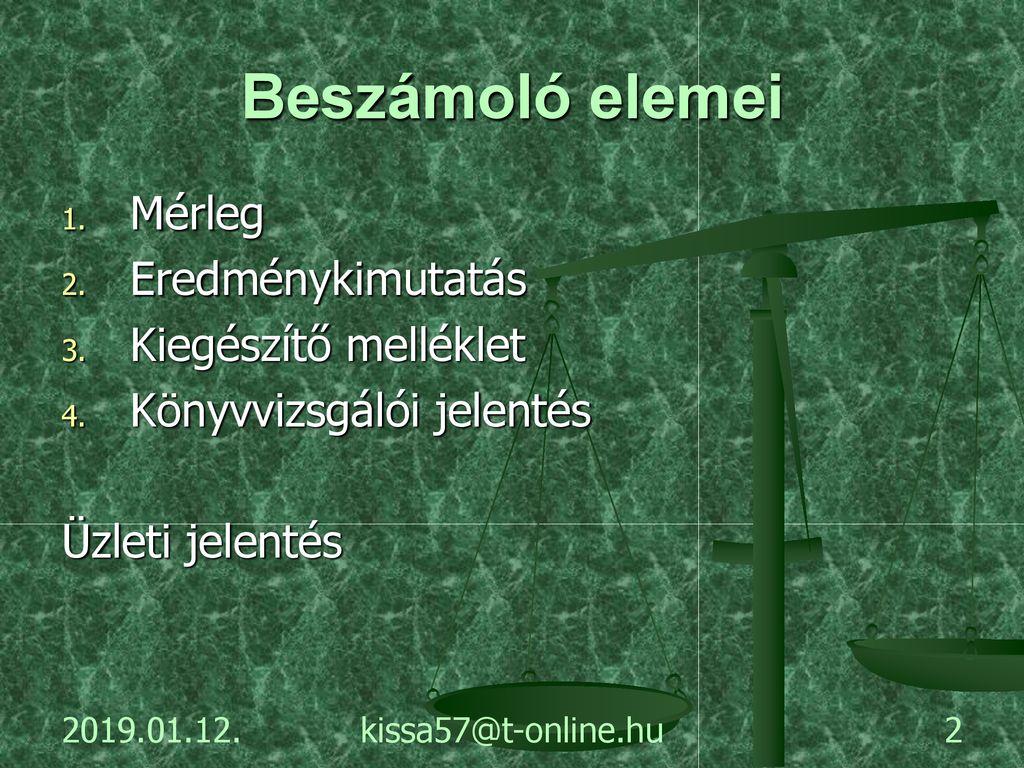 MÉRLEGHEZ KAPCSO-LÓDÓ FOGALMAK - Ppt Letölteni